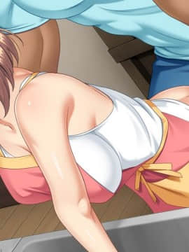 [ANIM.teamMM] 妻の肉穴にホームステイするマッチョ留学生 ～出張中のその裏で、妻は黒光り棒から溢れるほどの白濁を注がれ、悦びに満ちたアクメ顔を晒していた～_HDA030d