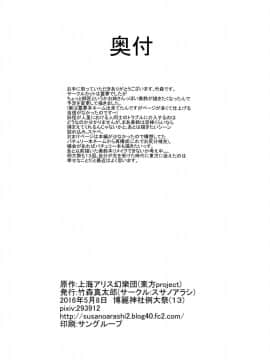 [oo君個人漢化] (例大祭13) [スサノアラシ (竹森真太郎)] MASTER GIRL (東方Project)_24