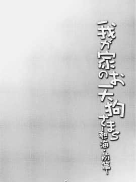 [oo君個人漢化] (例大祭15) [風芸WindArTeam (WindArt)] 我が家のお天狗さまS-熱海・前篇- (東方Project)_03