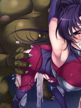 女忍者アズサvsオーク2_cg0709