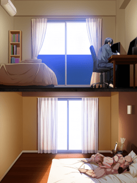 [CG][ピンポイント／キングピン] ケダモノ (家族)たちの住む家で ～大嫌いな最低家族と彼女との寝取られ同居生活～_ev09_00