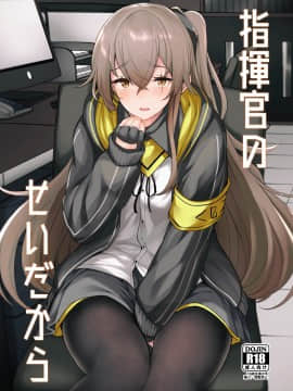 [活力少女戰線×無毒漢化組] (C96) [ほるもんカレー (鳶村)] 指揮官のせいだから (少女前線)_IMG_0001