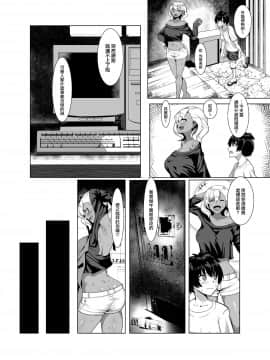 [就變態翻譯組一人樣 x 我尻故我在個人漢化#47] [Digital] [夢ねこ屋 (むーにゃん)] 黒ギャル人妻と夏休み [中国翻訳] [DL版]_0005