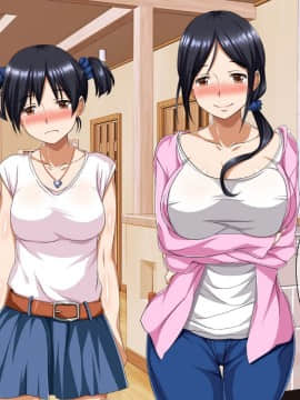 (同人CG集) [ピンクの蛇口] 僕のいけない母親(カノジョ_167_text_162