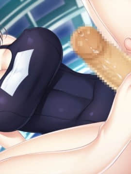 [ANIM] メス堕ち！巨乳水着妻達とのラブエロスイミング！～プールで監視員のバイトを始めたら水着の人妻達に囲まれて童貞喪失した！？～_ev098